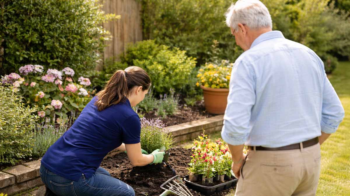 homecare provider gardening